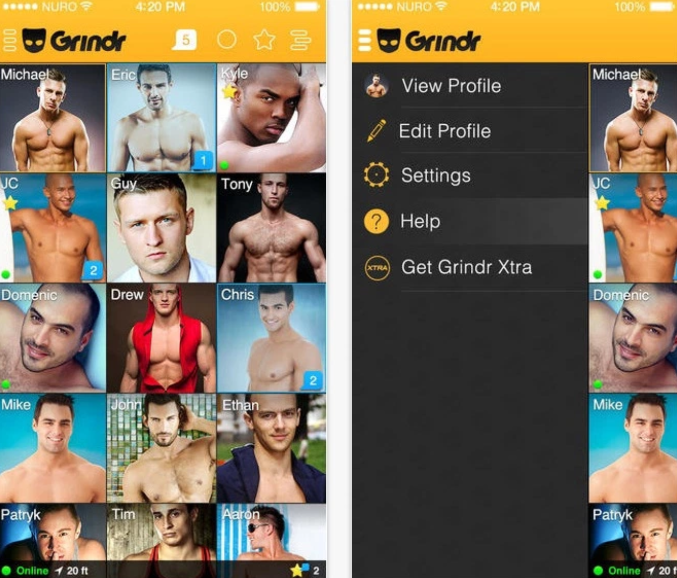 #5 - Grindr - M4M, (Best Gay Personals) .