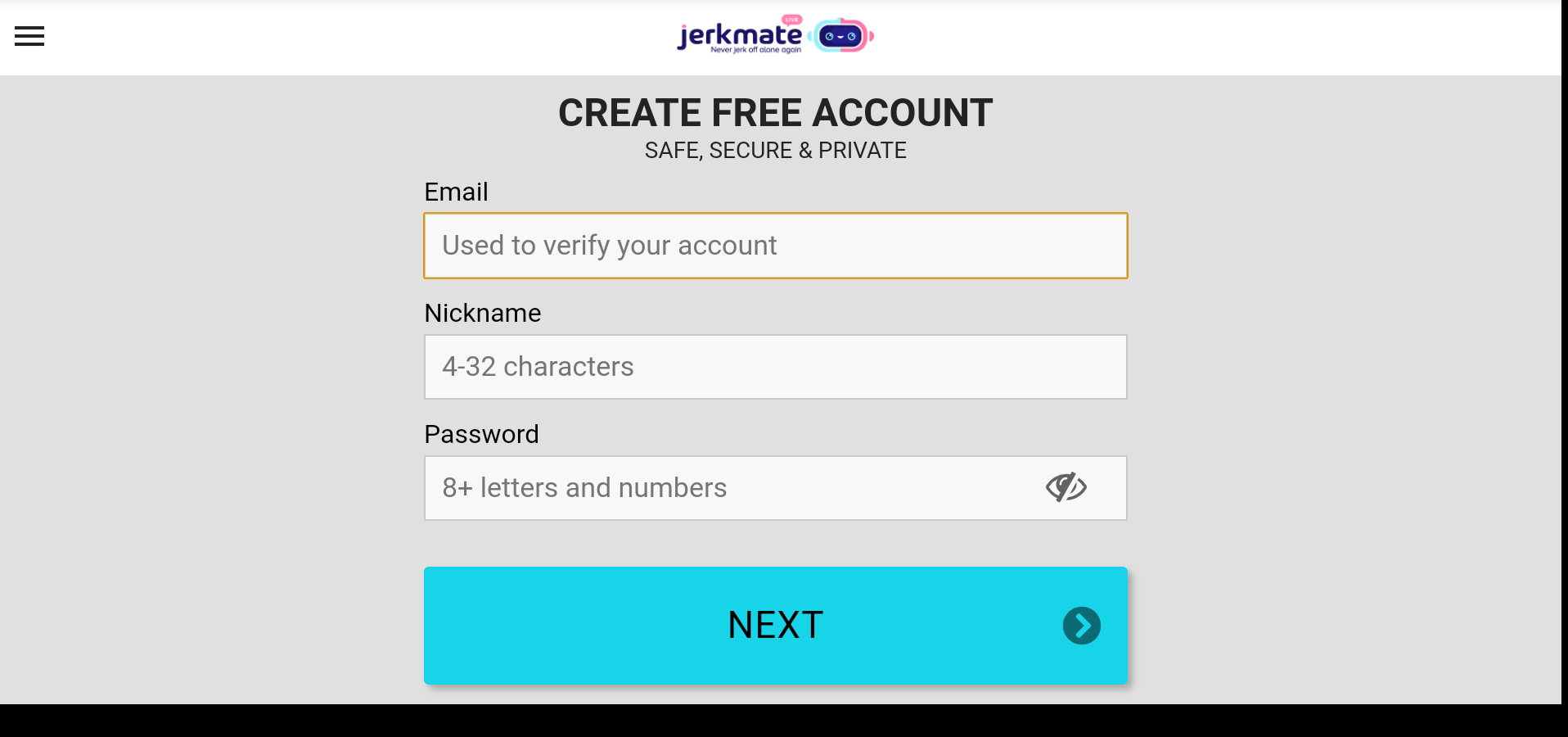 Jerkmate account free