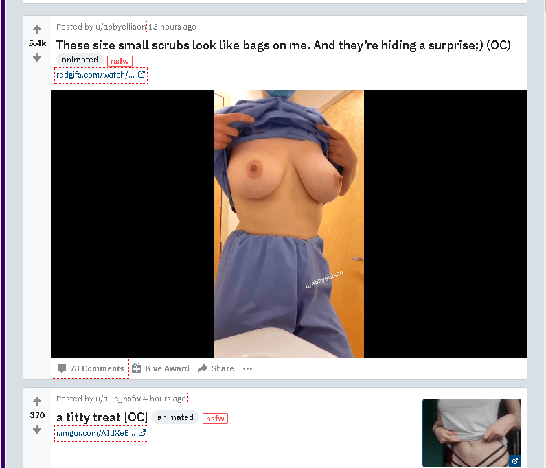 Nsfw Reddit