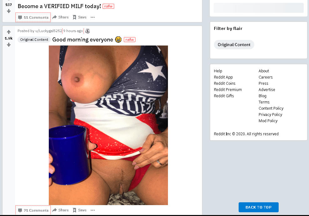 Nsfw Redditt